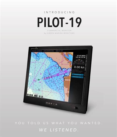 Green Marine Monitors Launches New Product The Pilot 19