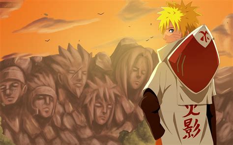 Naruto Shippuuden Uzumaki Naruto Hokage Wallpapers Hd