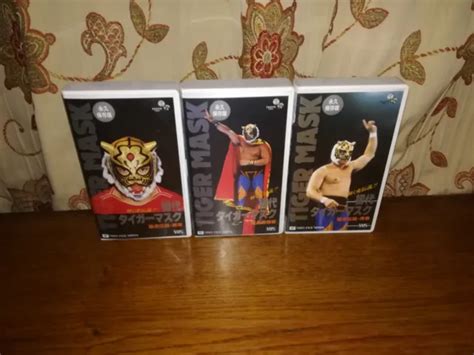 Tiger Mask Vhs Video Tapes Collection Complete Set Japanese Njpw Wwe