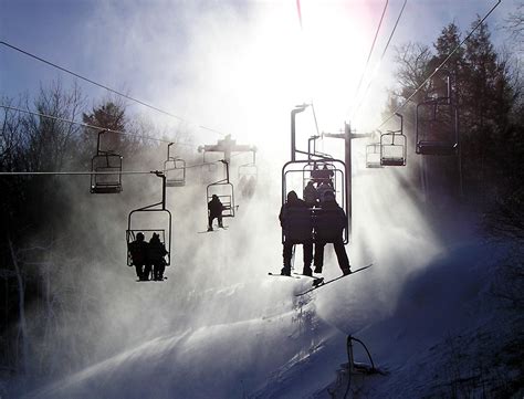 Free Ski Lift Stock Photo