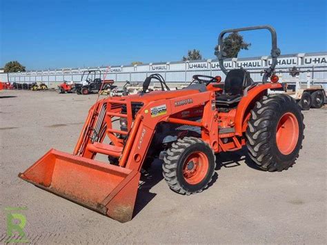 Kubota L3830 4wd Tractorloader Roller Auctions