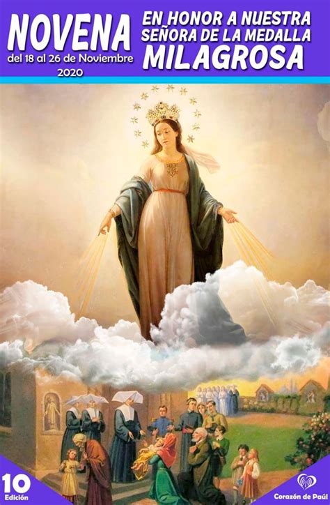 Novena A La Virgen Milagrosa 2020 Día 7 Famvin Noticiases