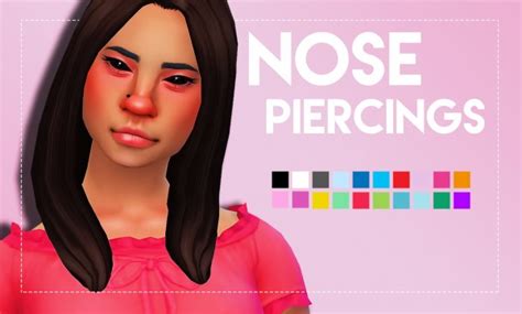 Simsworkshop Nose Piercings By Weepingsimmer Sims 4 Downloads