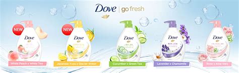 Dove Go Fresh Body Wash White Peach X White Tea 1l Amazonsg Beauty