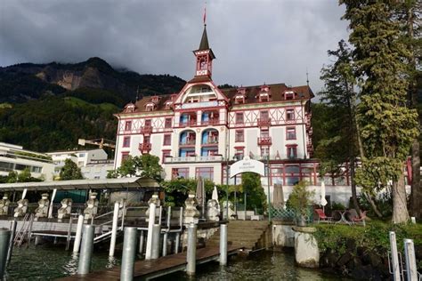 Michelin 2 Star At Hotel Vitznauerhof Restaurant Sens On Lake Lucerne