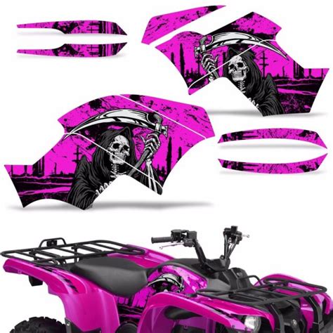Graphic Kit Yamaha Grizzly 550700 Atv Quad Decal Sticker Wrap 2007