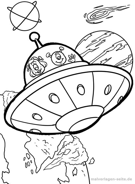People saw a ufo in every country in any case. Coloring page UFO | Space - Coloring pages free download