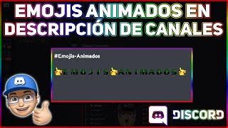 Como PONER EMOJIS En NOMBRES Y CANALES DISCORD Como Poner Emojis Discord