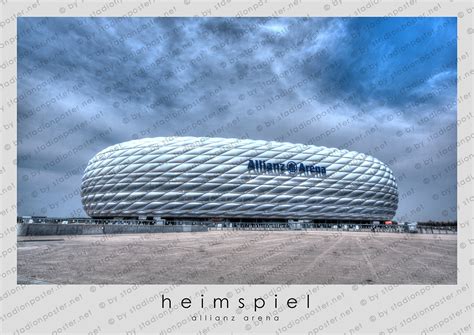 Jetzt klicken und auf der tz online lesen! Allianz Arena 06 - stadionposter.net