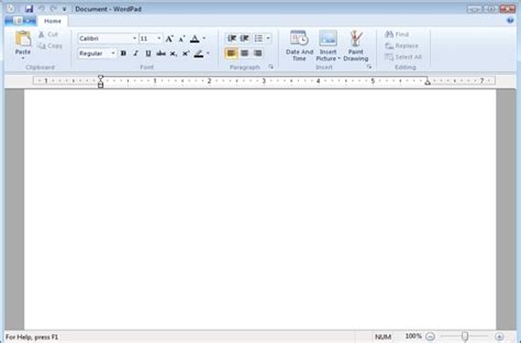 Wordpad Screenshot 3 For Windows Pc