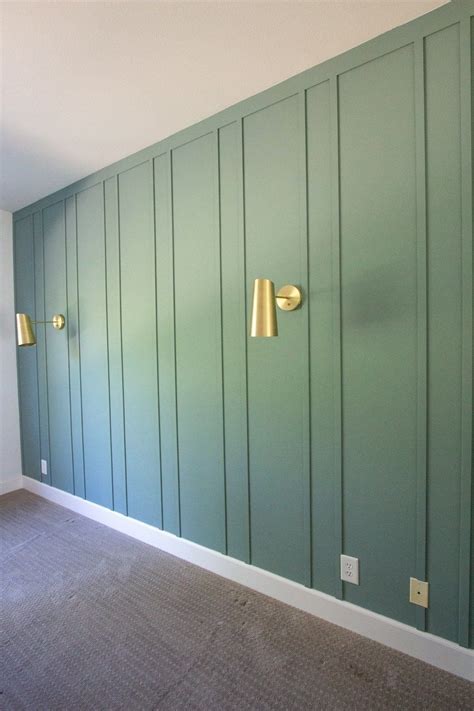 Diy Board And Batten Wall 1000 In 2020 Chic Master Bedroom Accent