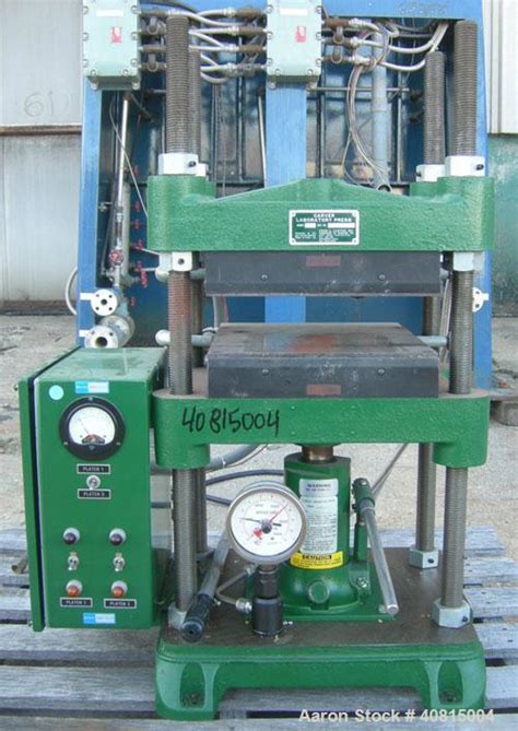Used Carver Manual Hydraulic Press 12 Ton Mod