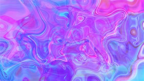 Abstract Blue Pink Liquid Paint Stock Footage Video 100 Royalty Free