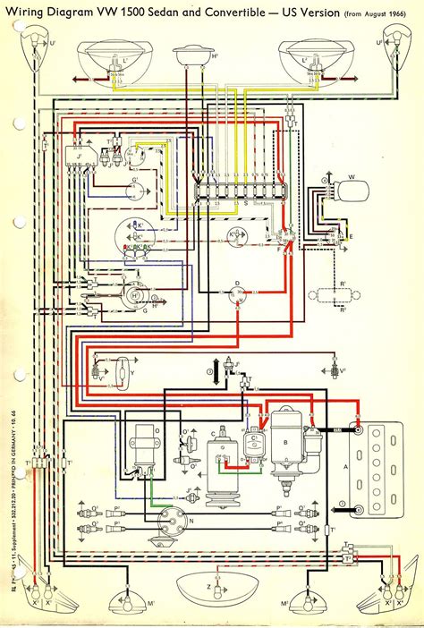 1969 Vw Bug Wiring Diagram