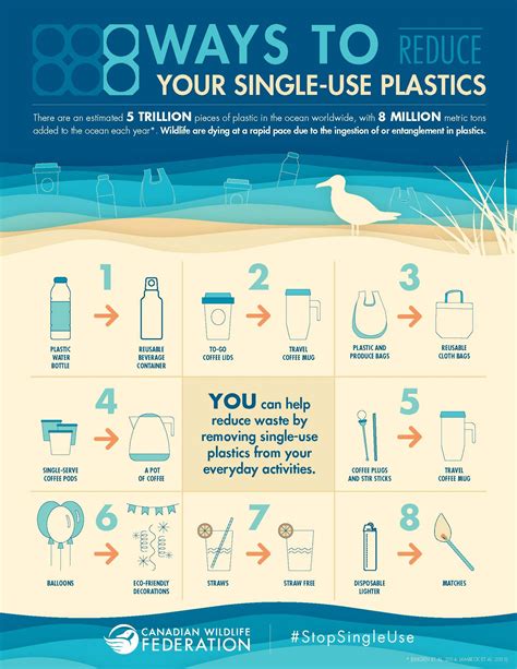 Plastic Infographic Environmentally Friendly Living Eco Friendly