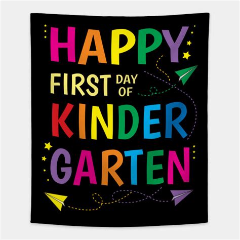 Kindergarten Teacher Team Happy First Day Of Kindergarten