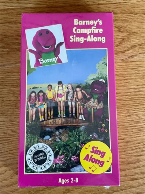 Barney Barneys Campfire Sing Along Vhs Classic Favorite 58080 The