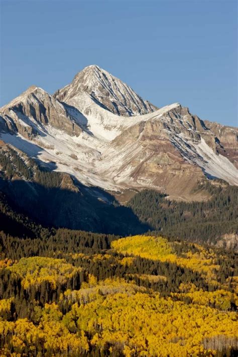 Somerset House Images Colorado San Juan Mts Wilson Peak In Autumn