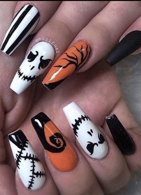 50 Frightfully Easy Diy Halloween Nail Designs And Ideas That Scream