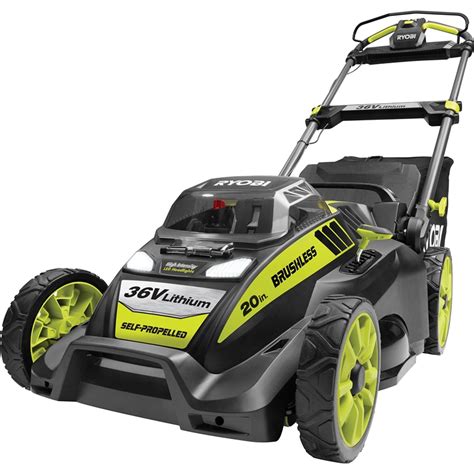 Ryobi 36v Brushless Mower At Ryobi Lawn Mower