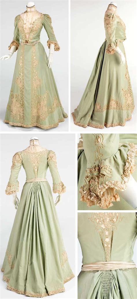 Promenade Dress American Ca 1903 Wool And Silk Metropolitan Museum Of Art Edwardian