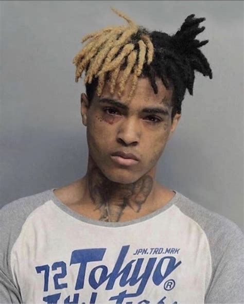 Non Cropped Version Of The Iconic Mugshot R Xxxtentacion