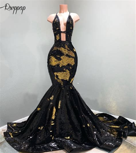 Buy Long Prom Dresses 2019 Mermaid Halter Sleeveless