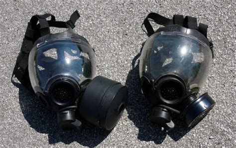 Good Guys Wear Masks Operating With A Gas Mask Swat Survival