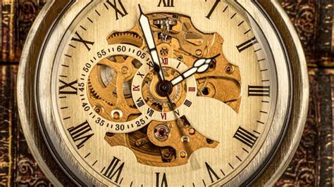 Antique Clock Dial Close Up Vintage Pocket Watch By Cookelma Videohive