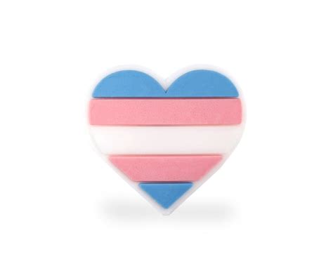 Inexpensive Transgender Flag Heart Pins Trans Pride Pins For Etsy