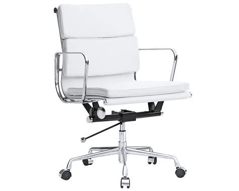 The eames soft pad series also included a high back management chair, a lounge chair , recliner and ottoman. Eames Soft Pad Management Chair - Eames Office Chair