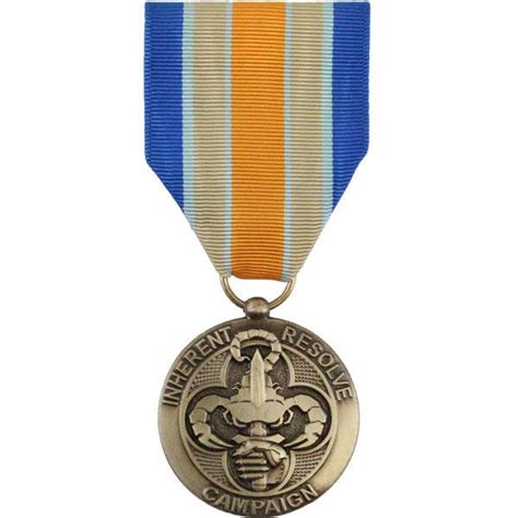 Inherent Resolve Campaign Medal Acu Army