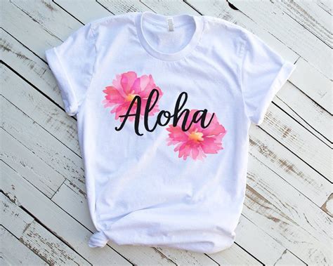 Aloha Shirt Hawaii Vacation Shirts Hawaii Shirt Etsy T Shirts For