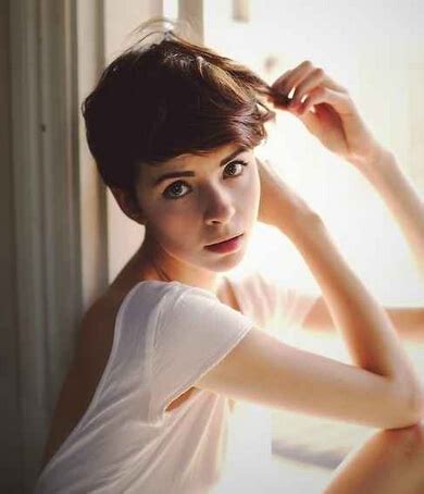 And a very sexy one. Sexy women with short hair | Hair Style and Color for Woman