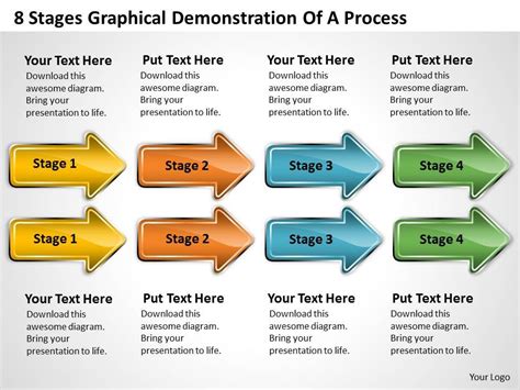Business Process Flow Chart Example Of Powerpoint Templates Ppt