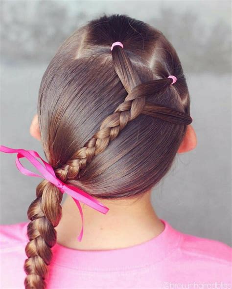 5 Penteados Fáceis De Fazer Nas Meninas As Crianças Amam