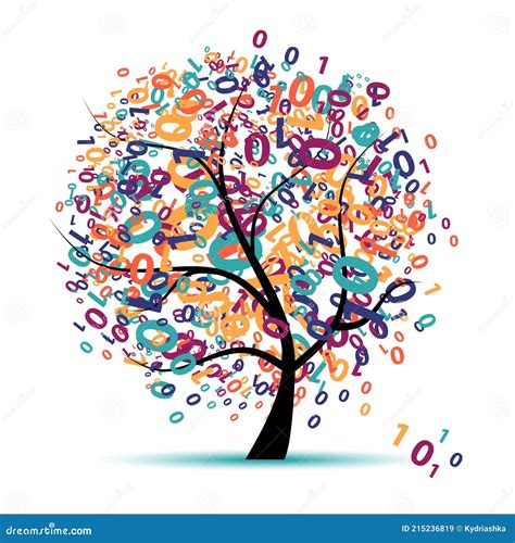 Digital Tree Technology Electric Circuit Logo Vector Design