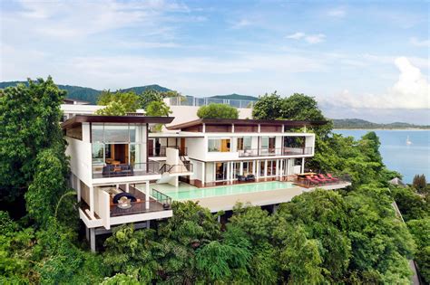 W Koh Samui Resort Thailand Extreme Wow Ocean Haven Villa Exterior Aerial View TRAVOH