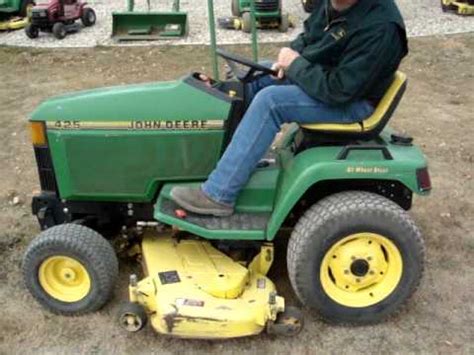 Maybe you would like to learn more about one of these? John Deere 425 For Sale - YouTube