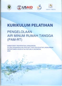 Kurikulum Pelatihan Pengelolaan Air Minum Rumah Tangga Pam Rt