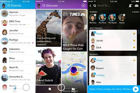 snapchat redesigns their app for easier user tech labari
