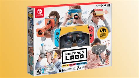 Nintendo Switch Vr Is Here New Labo Kit Puts The Console On Your Face Techradar