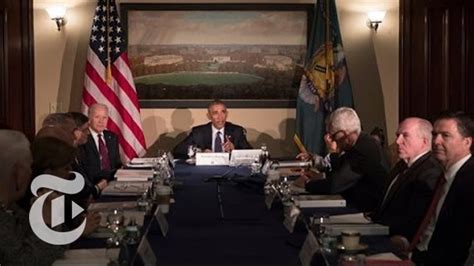 President Obama Makes Statement Following A National Security Councils