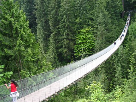Parque No Canadá Tem Incrível Ponte Suspensa Qual Viagem