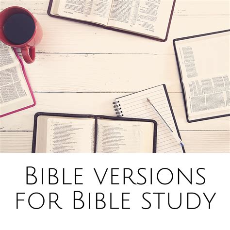 The Best Bible Version For Bible Study — Scripture Confident Living