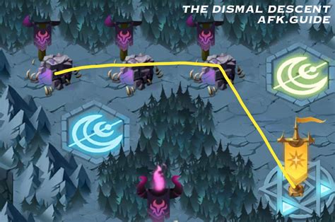 The Dismal Descent Guide Pot Chapter 10 Afk Arena Guide