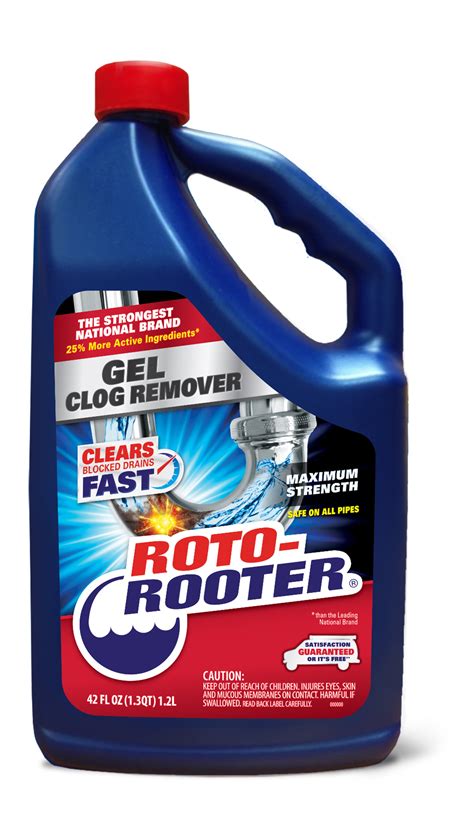 Roto Rooter Gel Clog Remover, 42 Oz - Walmart.com