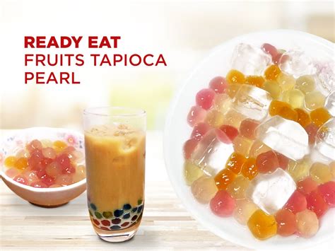 Rteready To Eat Fruit Tapioca Pearl Boba Planet