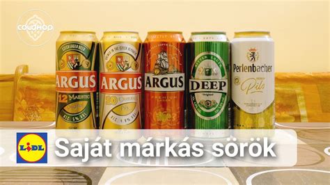 Argus szemekkel keressük az alternatívát Saját márkás lager sörök
