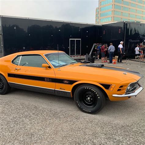 This 1970 Ford Mustang Mach 1 Twister Special Is A 428 Cobra Jet With A